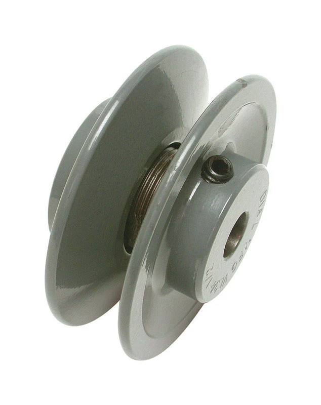 3-1/4 In. W Gray Cast Iron Variable Motor Pulley For 1/3 Hp Motors