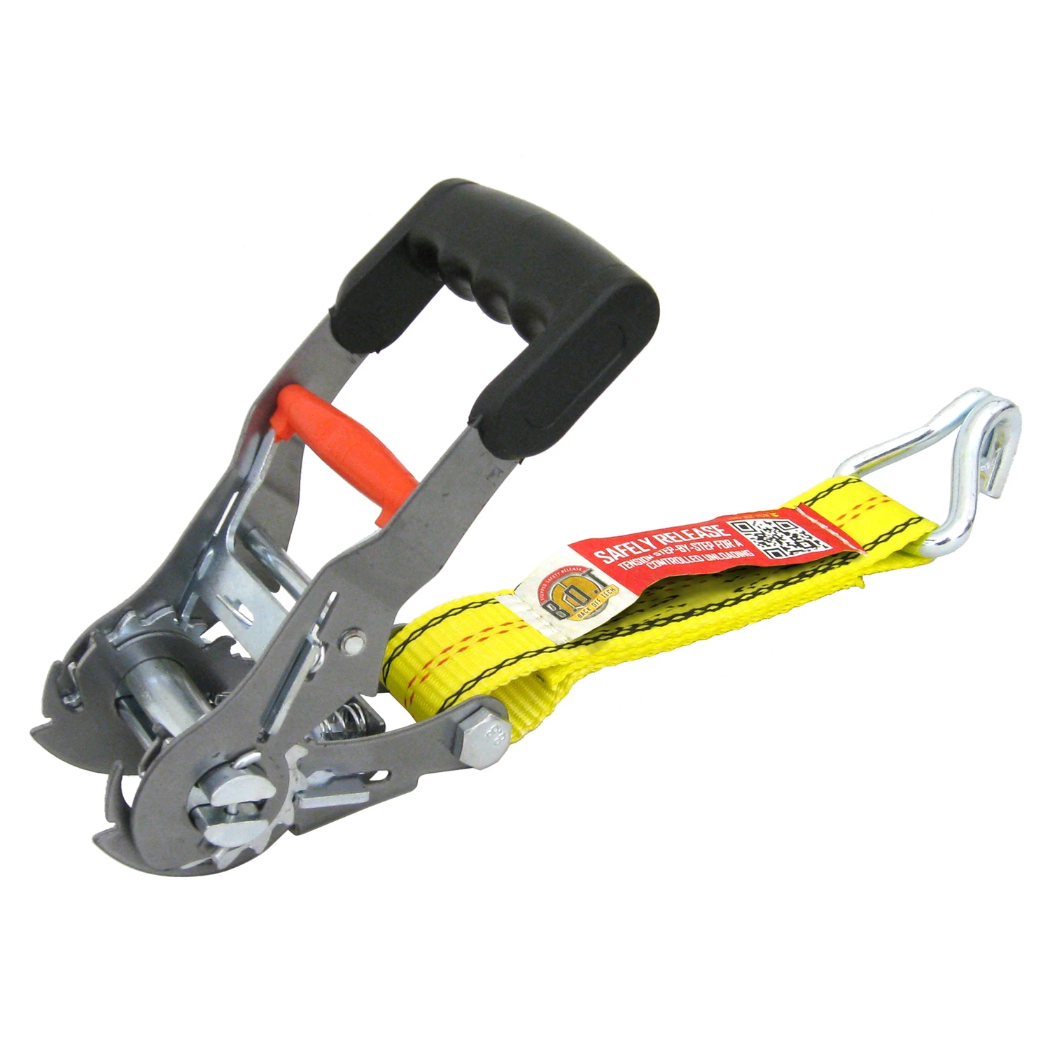 3333 Lb Heavy Duty 27 Ft Ratchet Tie Down With Double J Hooks