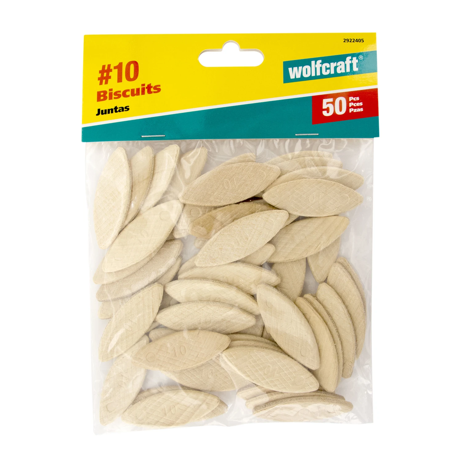 No.10 Hardwood Biscuits 50 Pieces For Plate Joiners