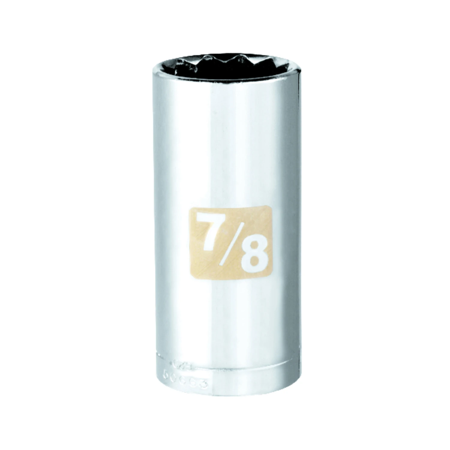 7/8 In. X 3/8 In. Drive Sae 12 Point Deep Socket - 1 Piece