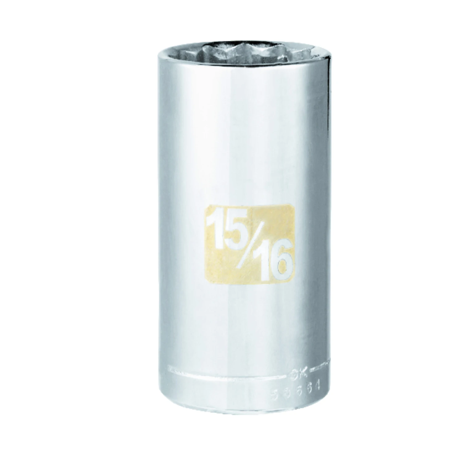 15/16 In. X 3/8 In. Drive Sae 12 Point Deep Socket - 1 Piece