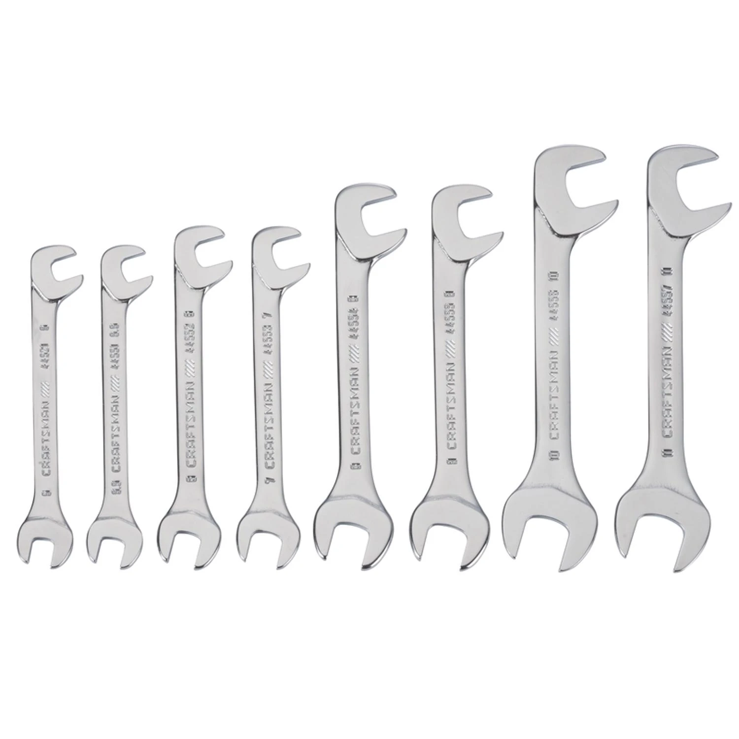 12 Point Metric Wrench Set 8 Piece Steel Combination