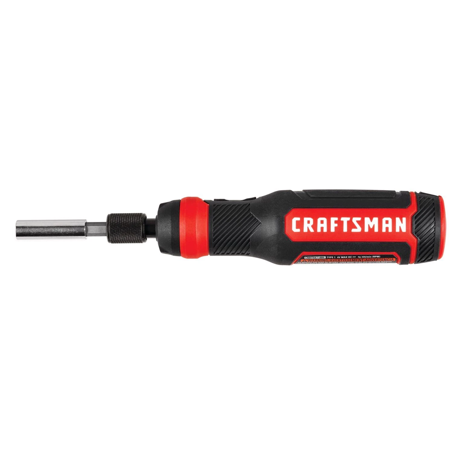 4v Max Cordless Rechargeable Screwdriver Kit With 8-piece Bit Set