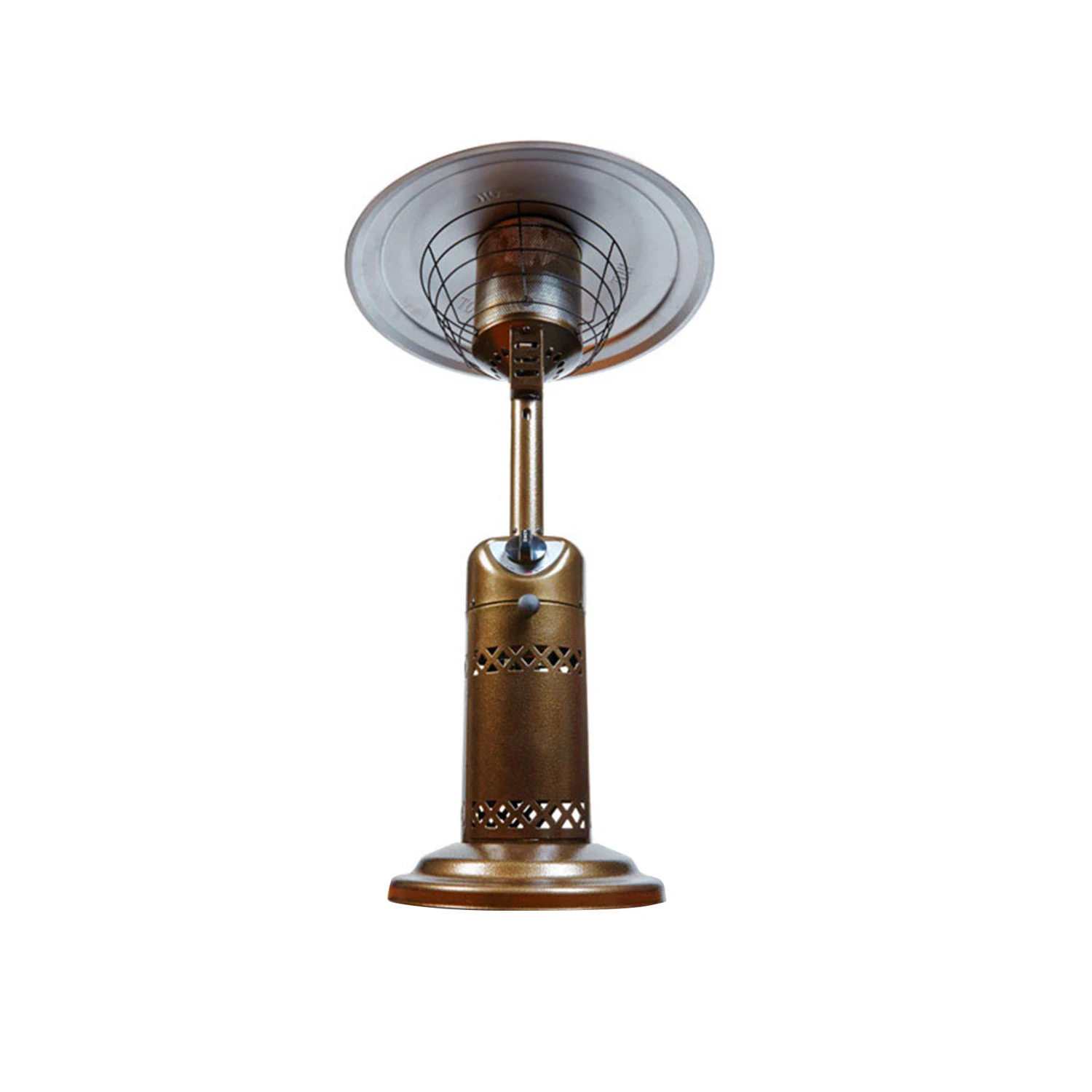 10000 Btu Propane Steel Tabletop Patio Heater For 75 Sq Ft