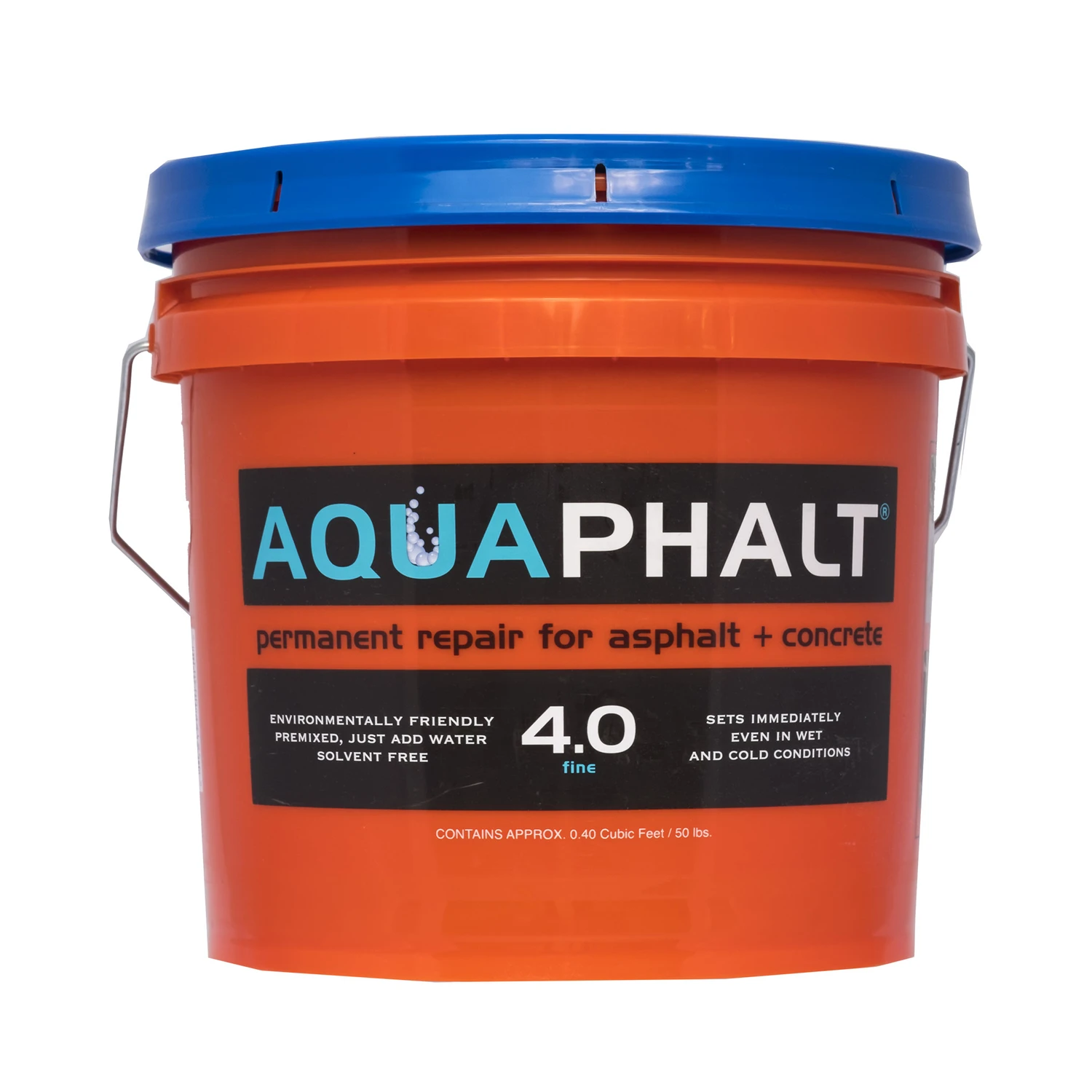 4.0 Black Water-based Asphalt And Concrete Patch 3.5 Gallon Container