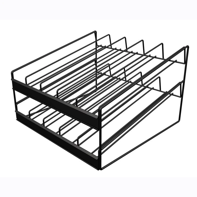 14 In. H X 9 In. W X 14 In. D Black Metal Minwax/famowood Wood Filler Display Rack