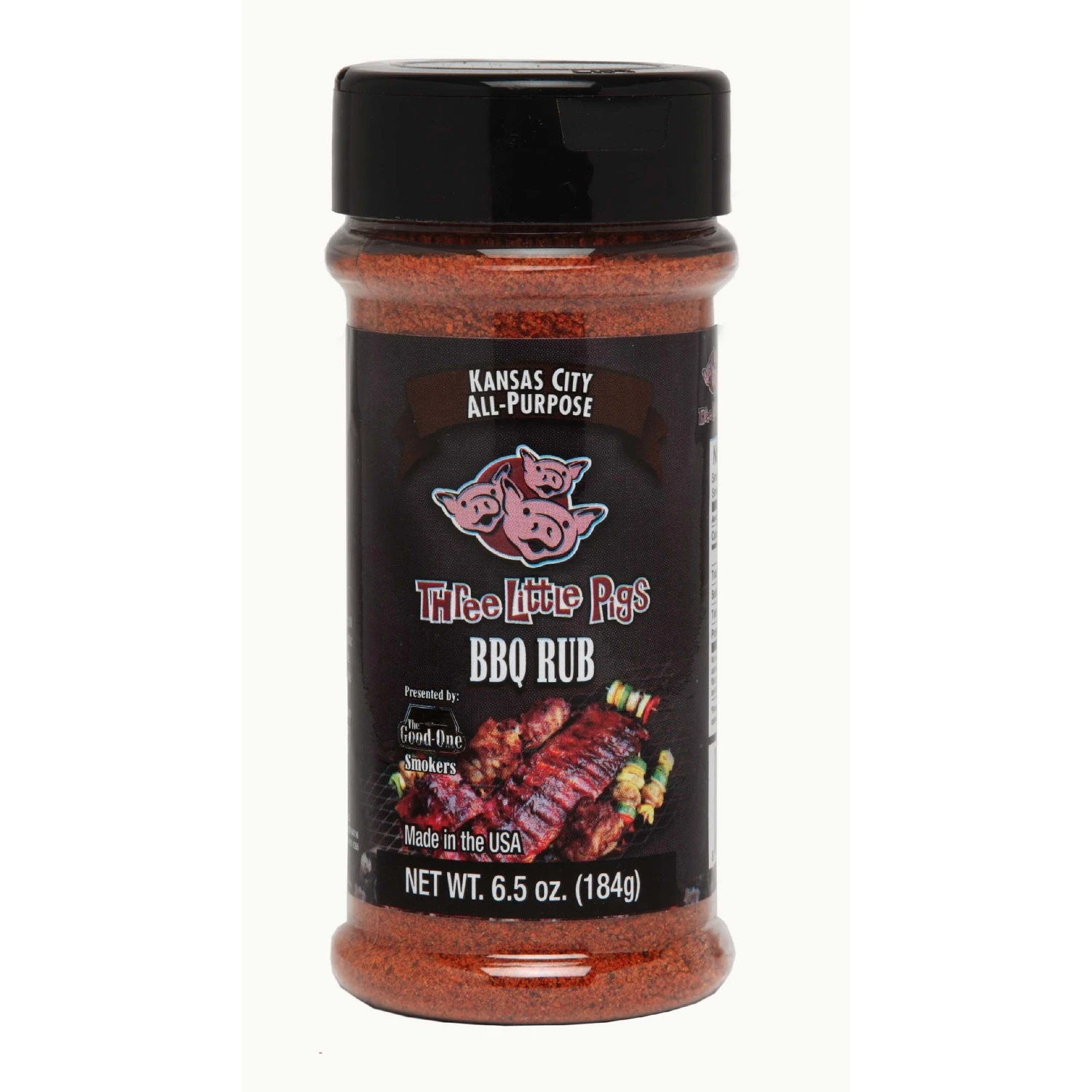Kansas City All-purpose Bbq Rub 6.5 Oz Shaker Can
