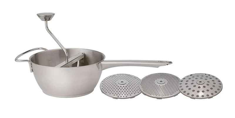 20 Oz Silver Stainless Steel Food Mill Model 4603