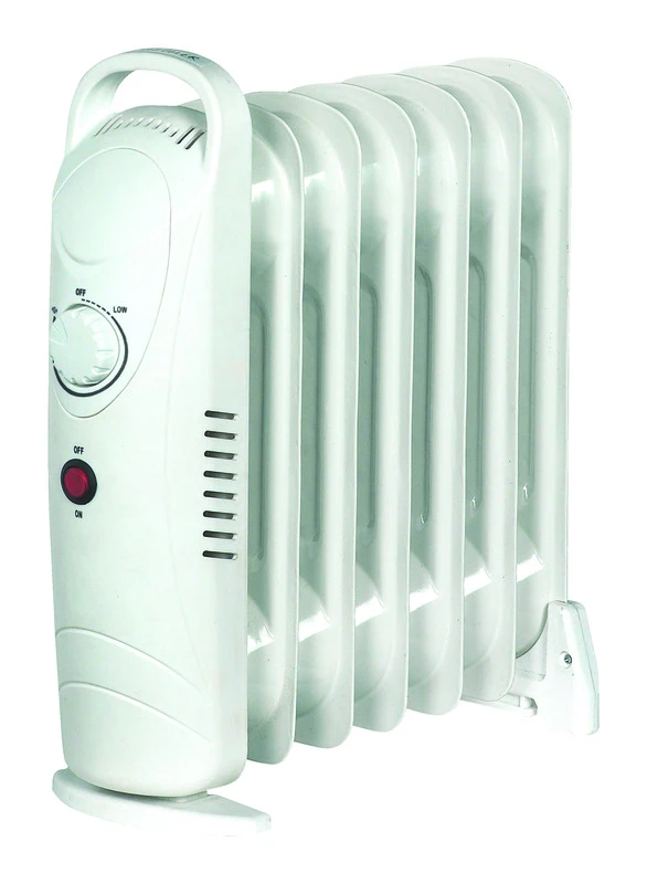 Electric Oil Filled Heater 700 Watts 7 Fin Radiator Model X01-7