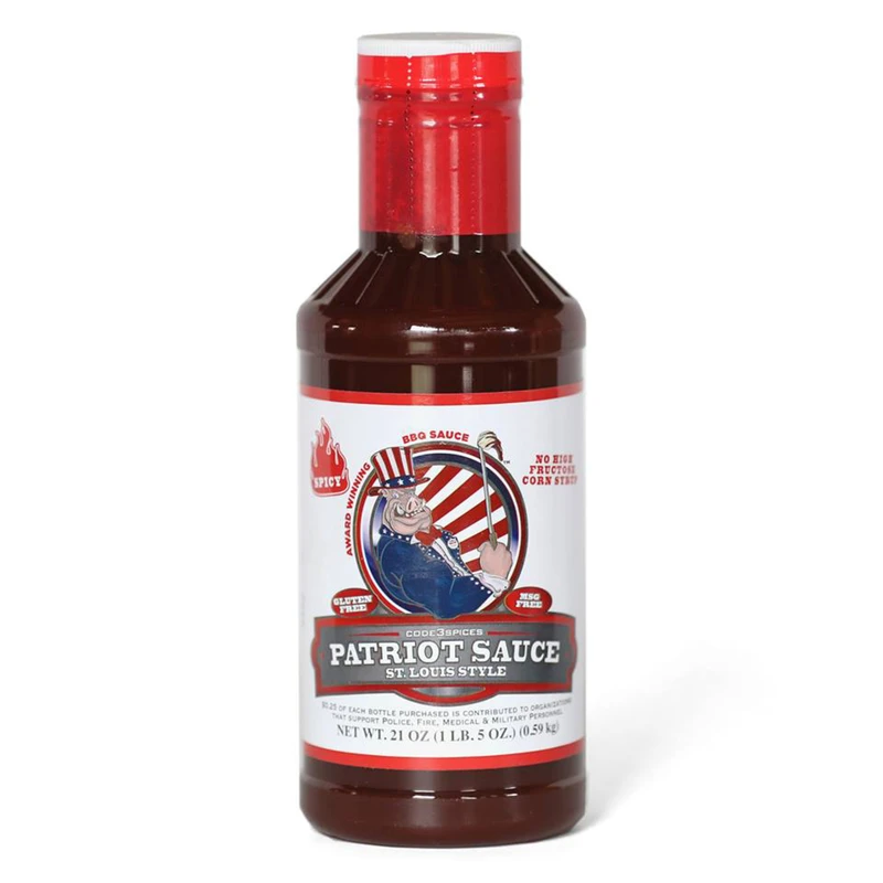 Spicy St. Louis Style Bbq Sauce 21 Oz Bottle - Award-winning Flavor