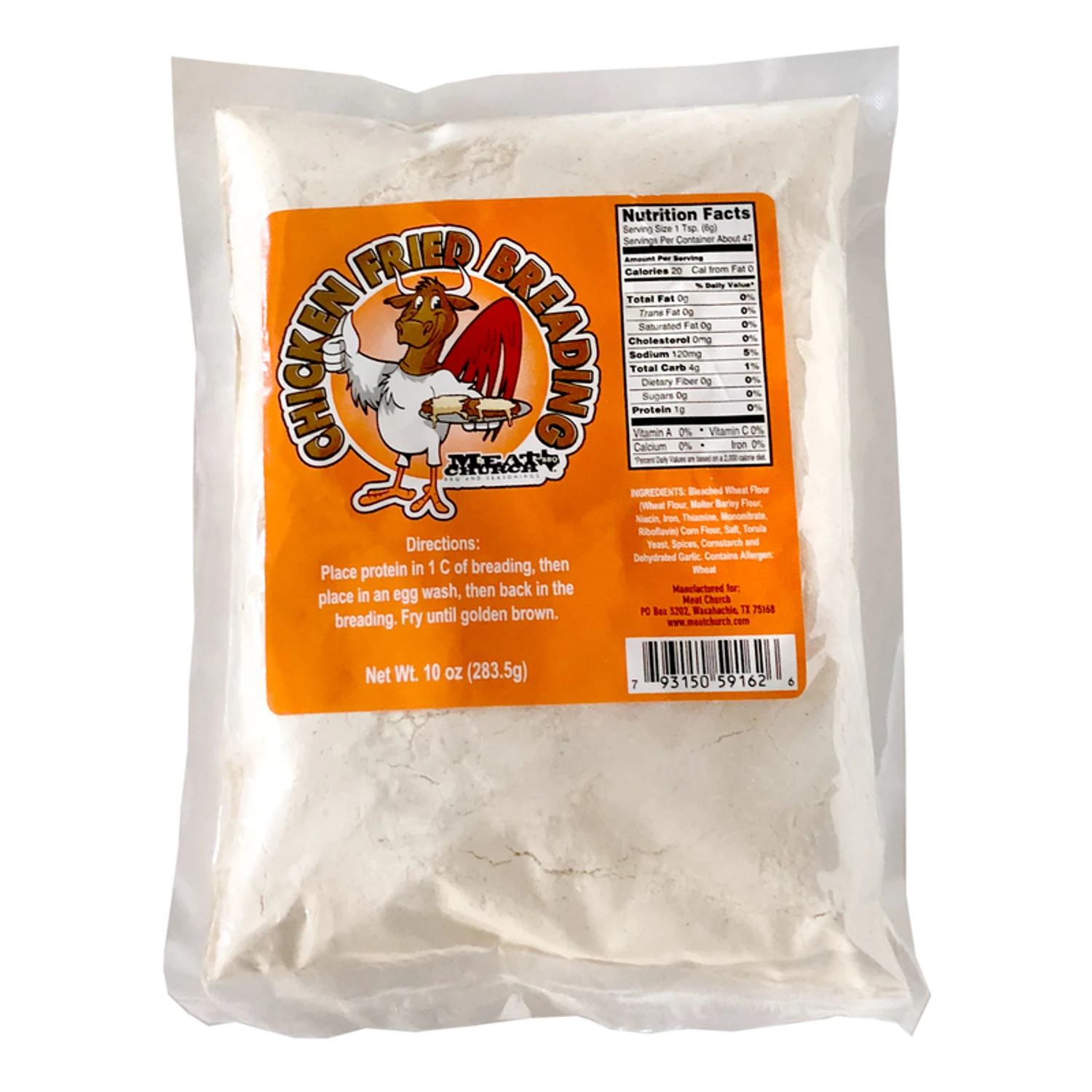 Chicken Fried Breading Seasoning 10 Oz - Flavorful Breading Mix