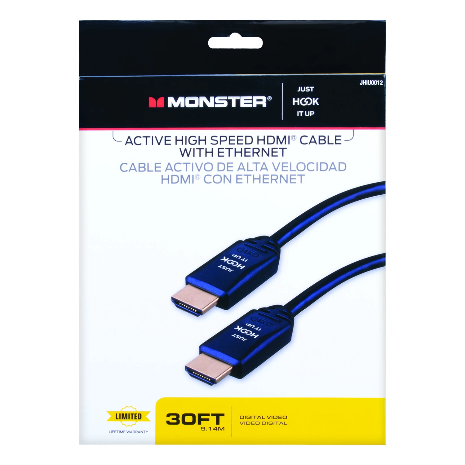 Just Hook It Up 30 Ft High Speed Hdmi Cable With Ethernet And Redmere Chip