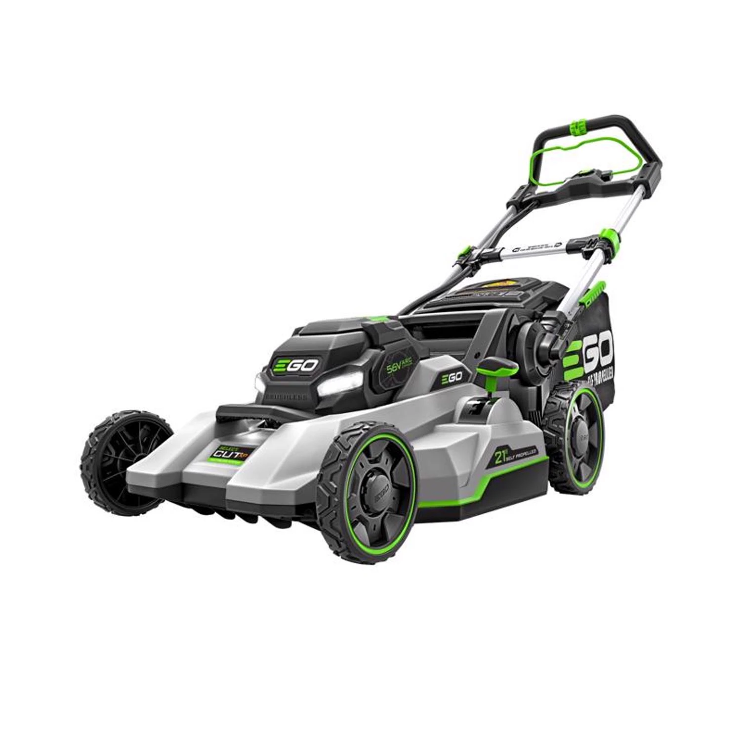 Power+ Lm2156sp 21 In. 56 V Battery Self-propelled Lawn Mower Kit With 10.0 Ah Battery