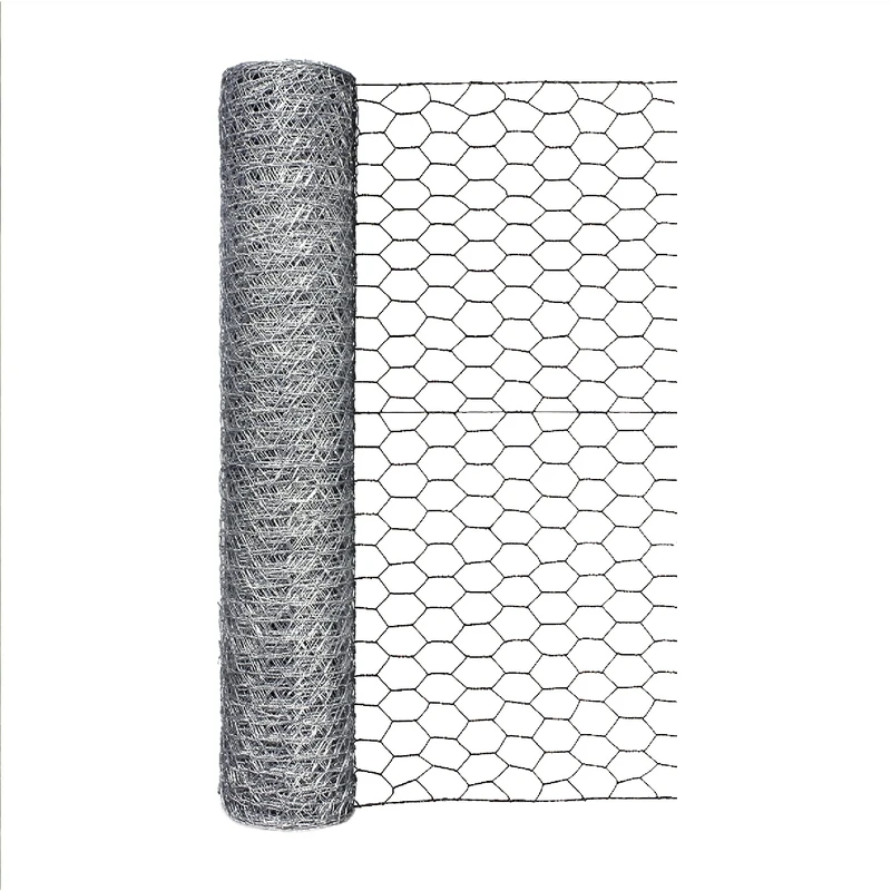 24 In. H X 50 Ft. L Galvanized Steel Poultry Netting 1 In. Hexagonal Mesh