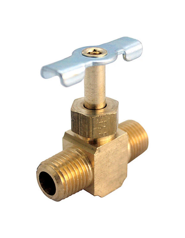 1/4 In. Lead-free Brass Needle Valve For Plumbing Applications