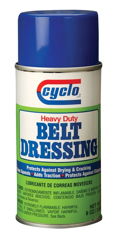 Belt Dressing 8 Ounce Can For Plastic And Rubber Surfaces