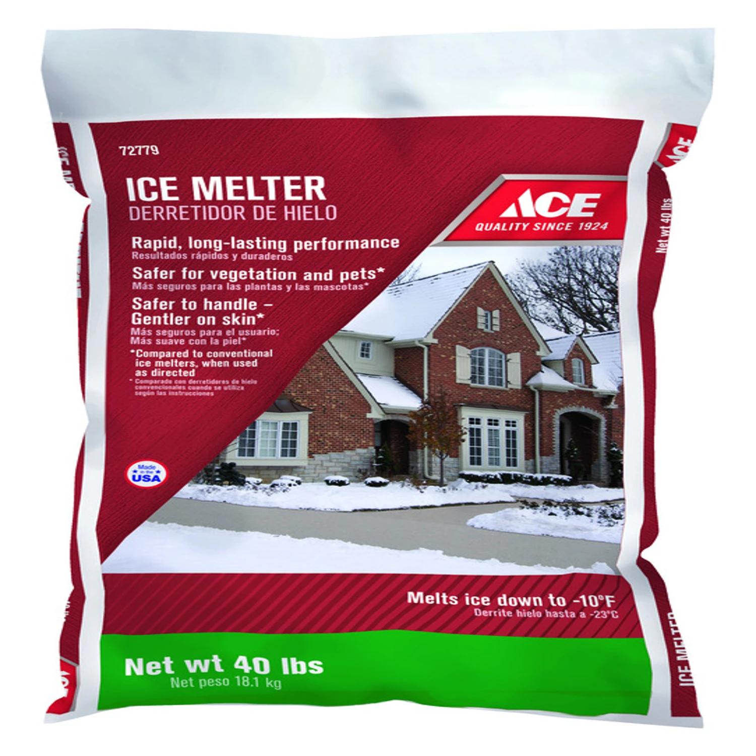 Magnesium Chloride And Sodium Chloride Pet Friendly Granule Ice Melt 40 Lb