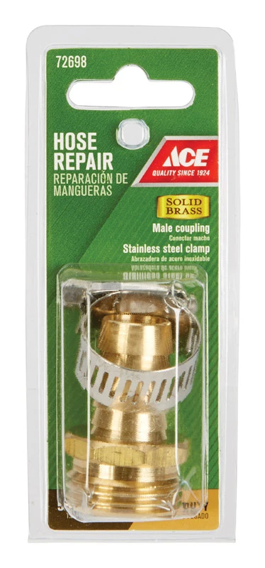 5/8 In. Hose Barb X 3/4 In. Mht Brass Threaded Male Hose Repair