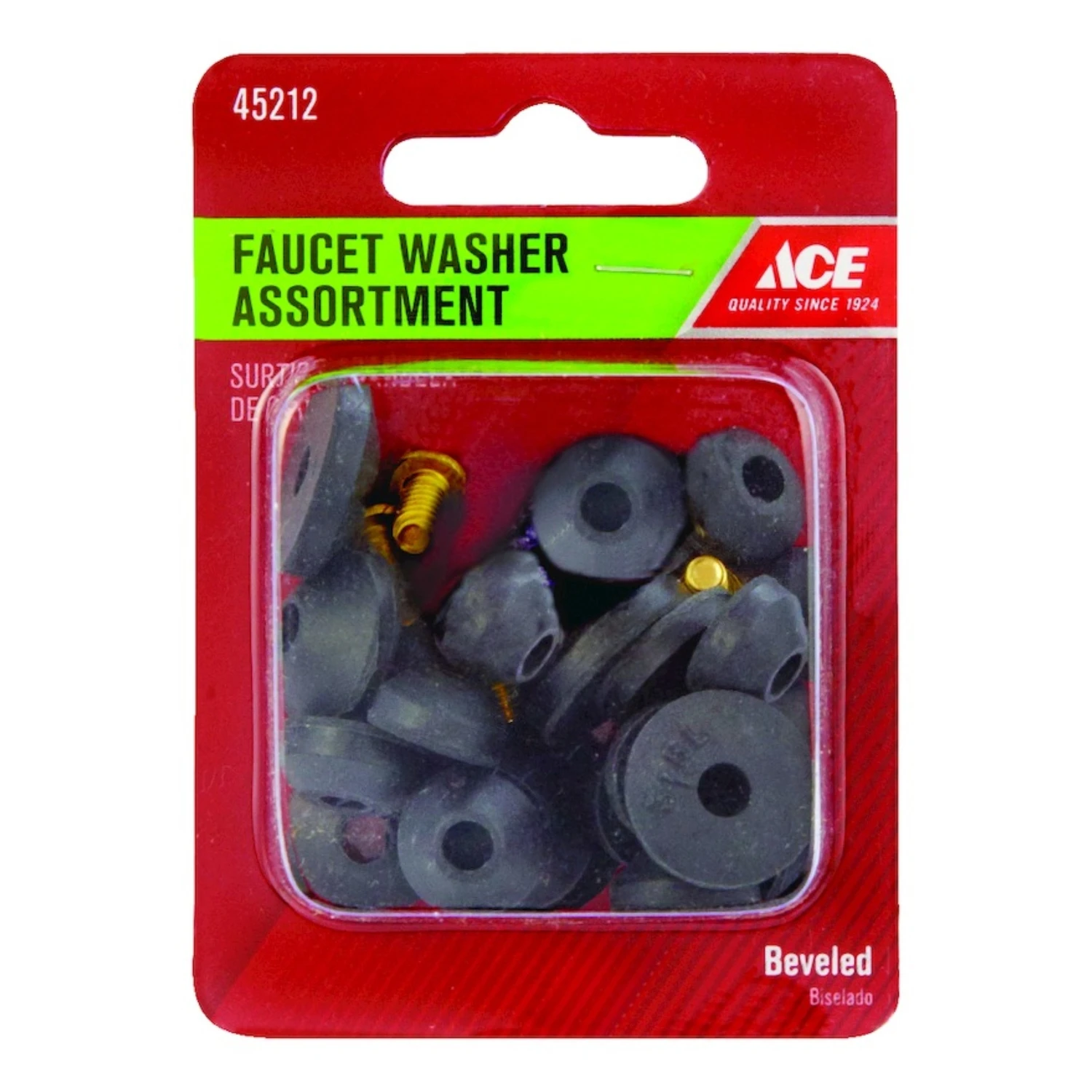 Ace Assorted in. Dia. Rubber Faucet Washer 1 pk