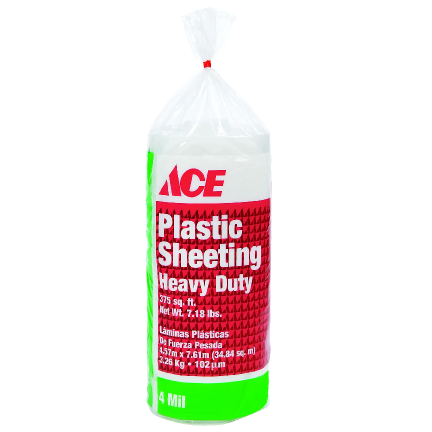 Heavy-duty Plastic Sheeting 4 Mil X 15 Ft. W X 25 Ft. L Clear Polyethylene