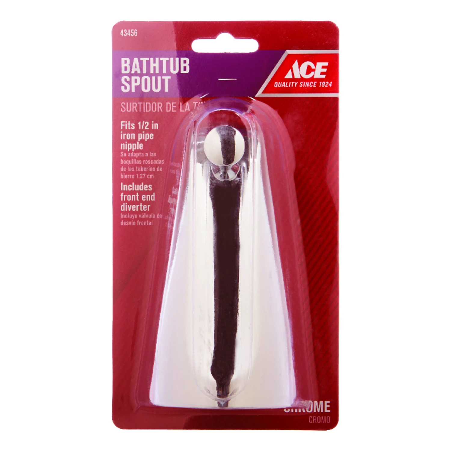 Mp 1/2Fpt Tub Spout
