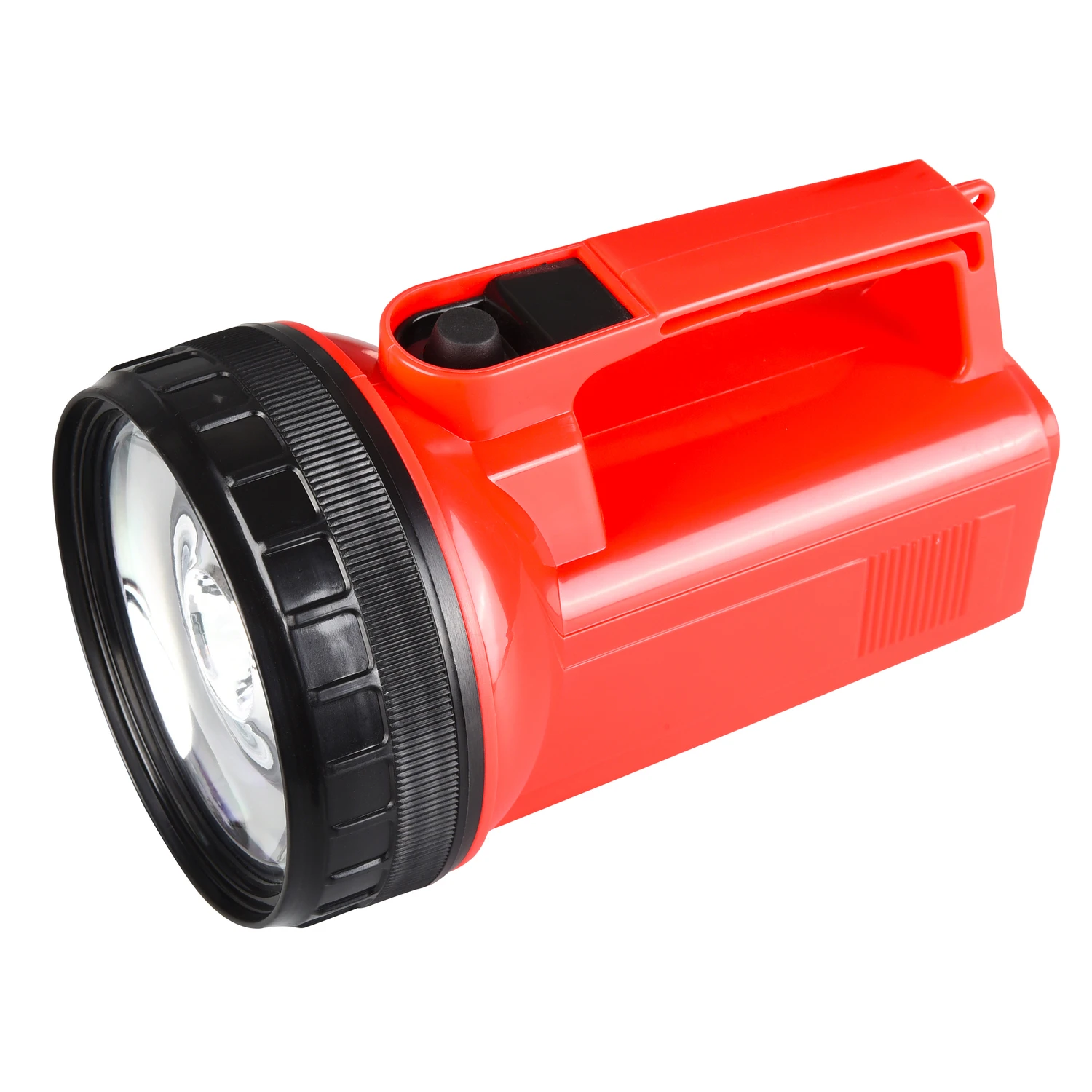 75 Lumen Black And Red Led Floating Lantern For Outdoor And Indoor Use