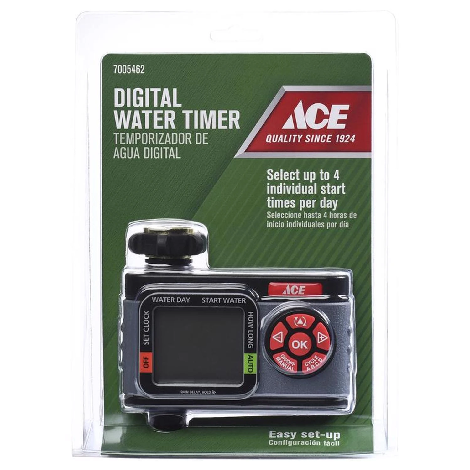 Hydrologic Programmable 1 Zone Digital Water Timer With Rain Delay Feature