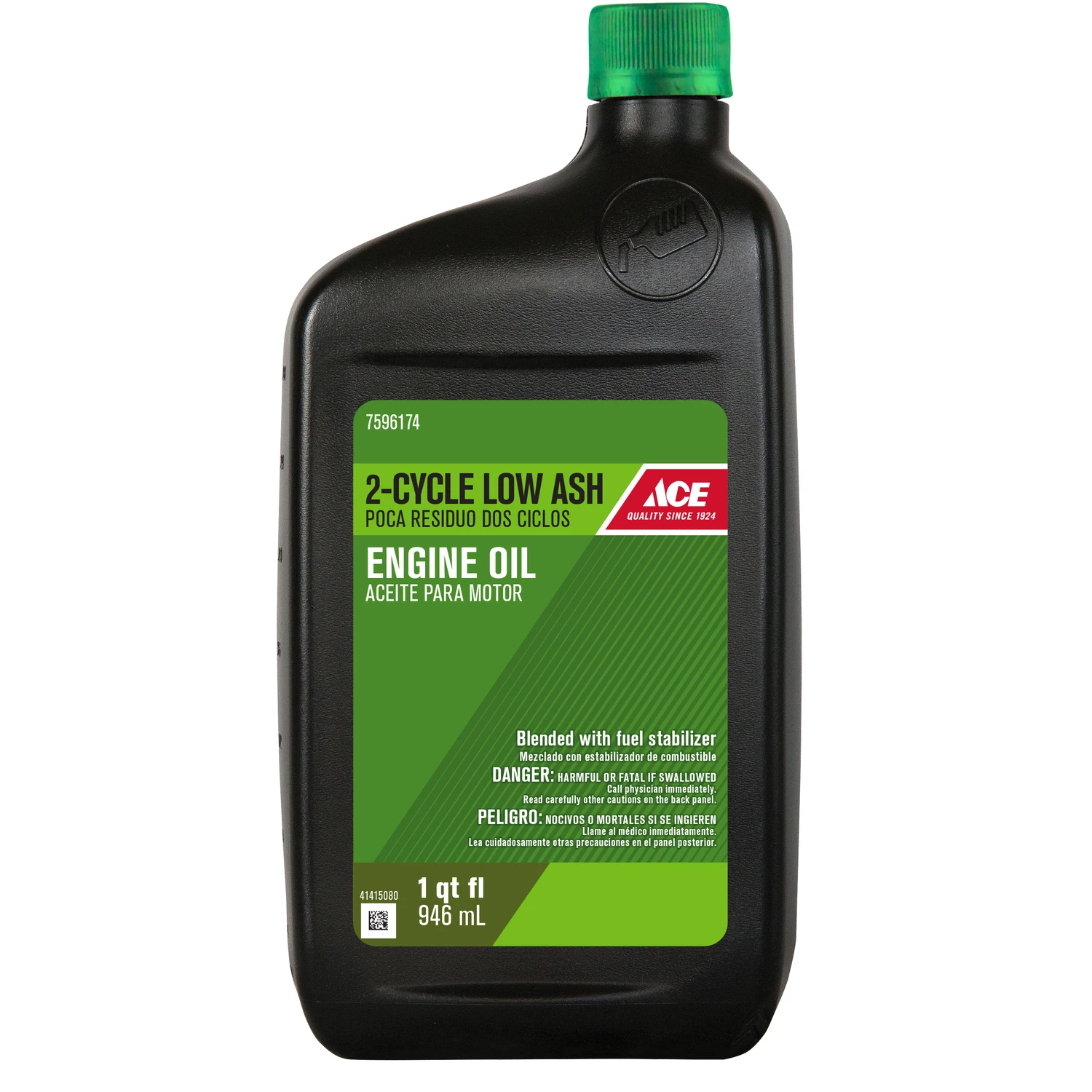 ACE 2CYCL LOWASH OIL 1QT