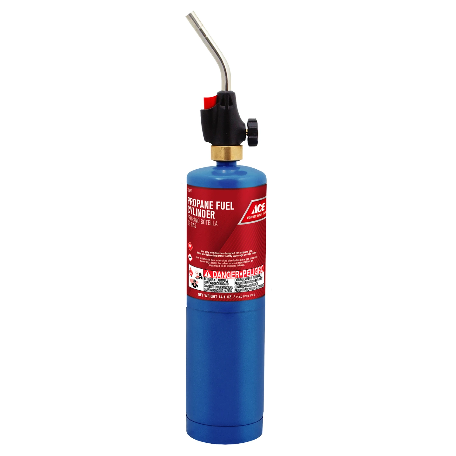 14.1 Oz Propane Torch Kit With Adjustable Flame Control And Trigger Ignition