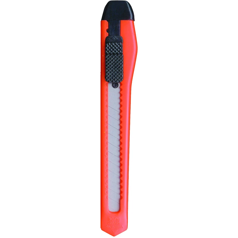 Ace 5 in. Sliding Utility Knife With Blade Snapper Orange 1 pc.
