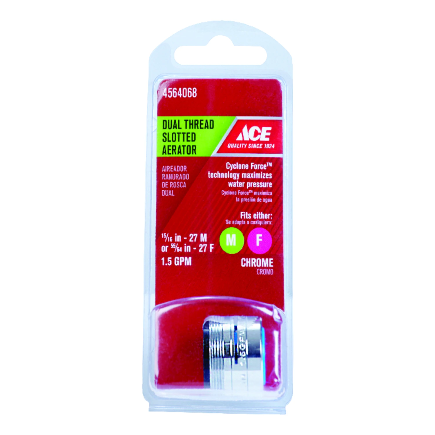 Ace Faucet Aerator 15/16 in. x 55/64 in. Chrome