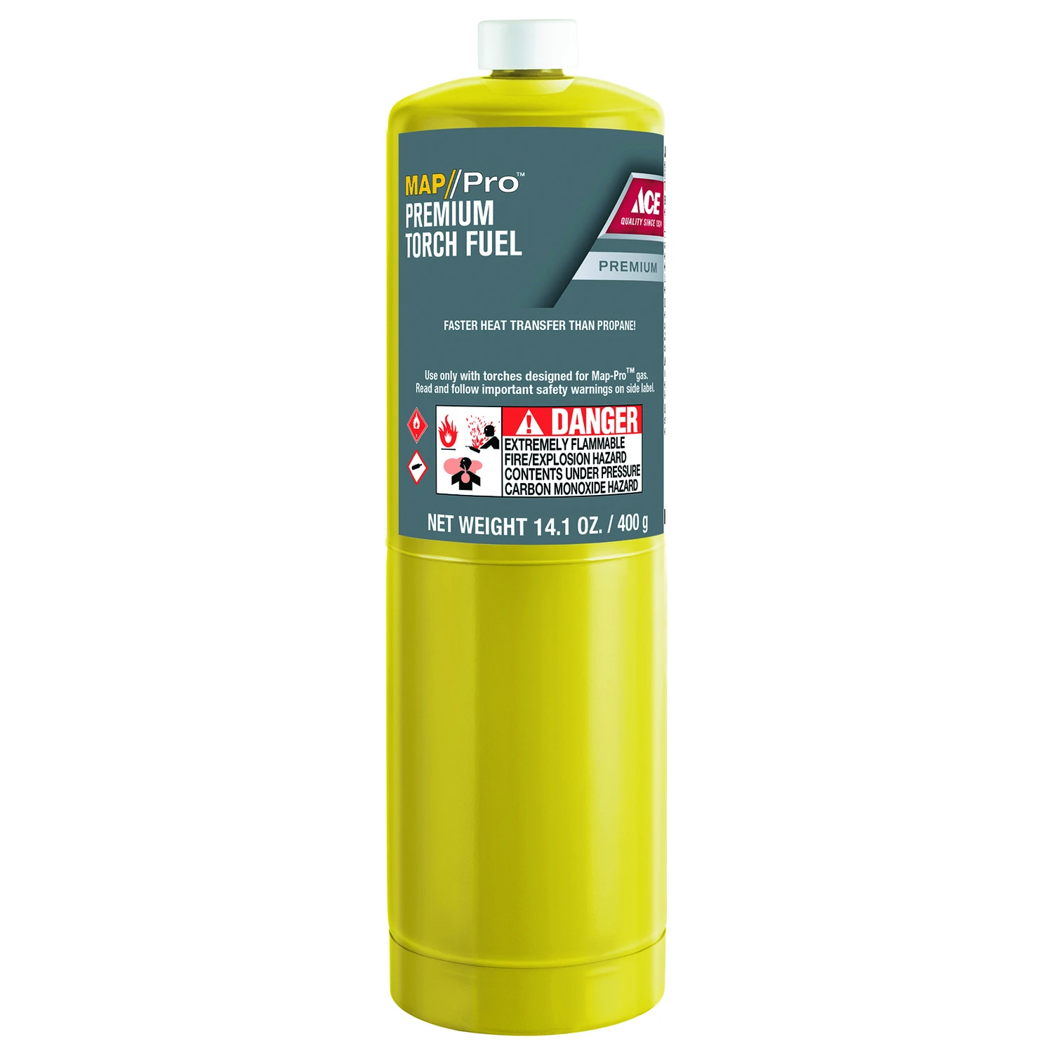 Map-pro 14.1 Oz Gas Cylinder Steel For Welding And Soldering