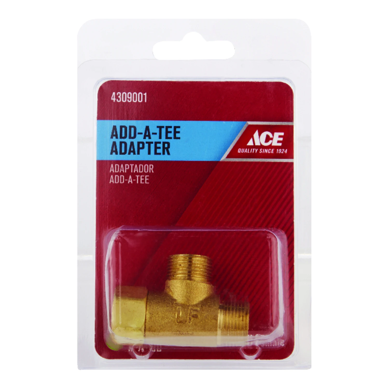 Add A Tee 3/8 In. Female Compression Swivel X 3/8 In. Male Brass Adapter