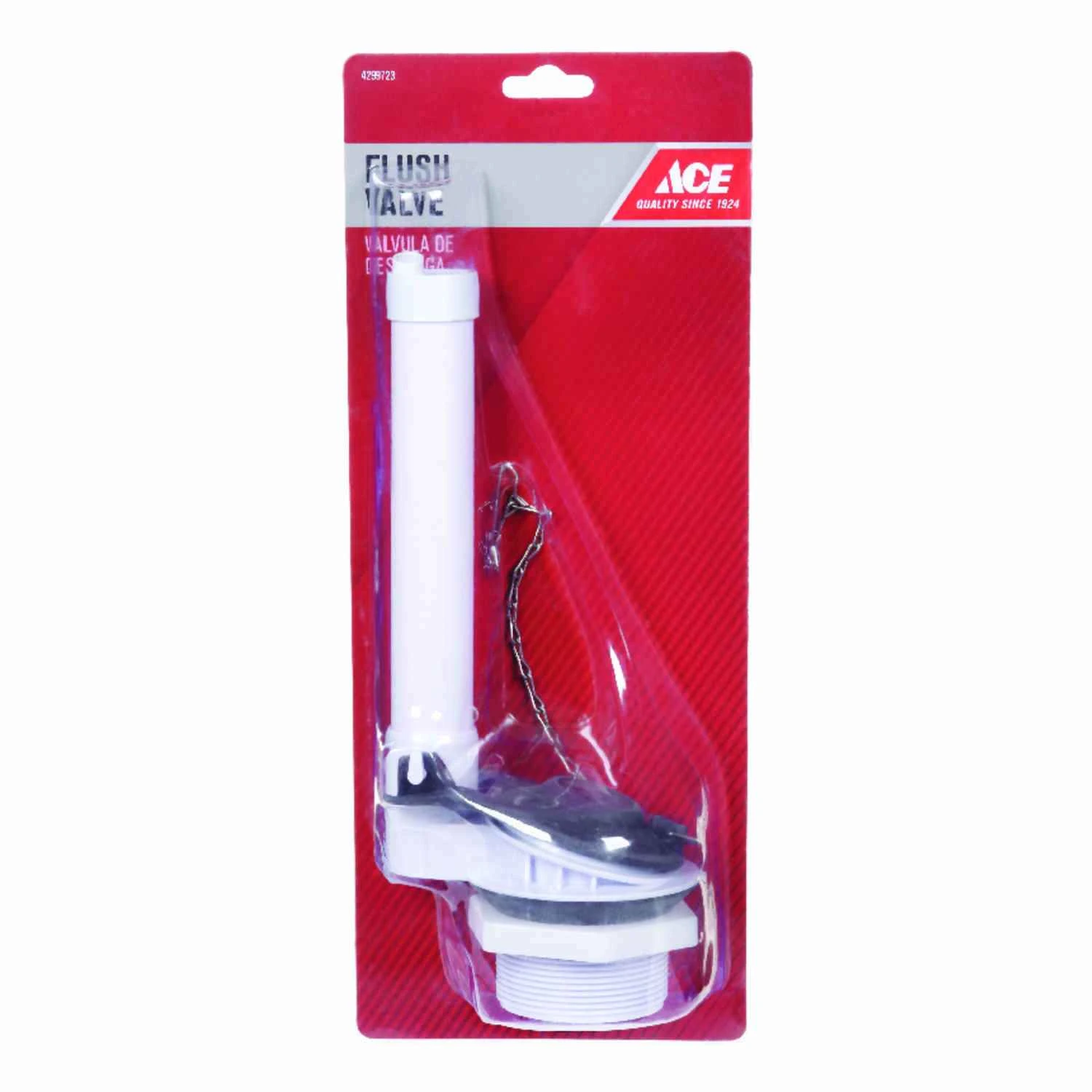Flush Valve White Plastic For 2 Inch Toilets - Model Ace835-8