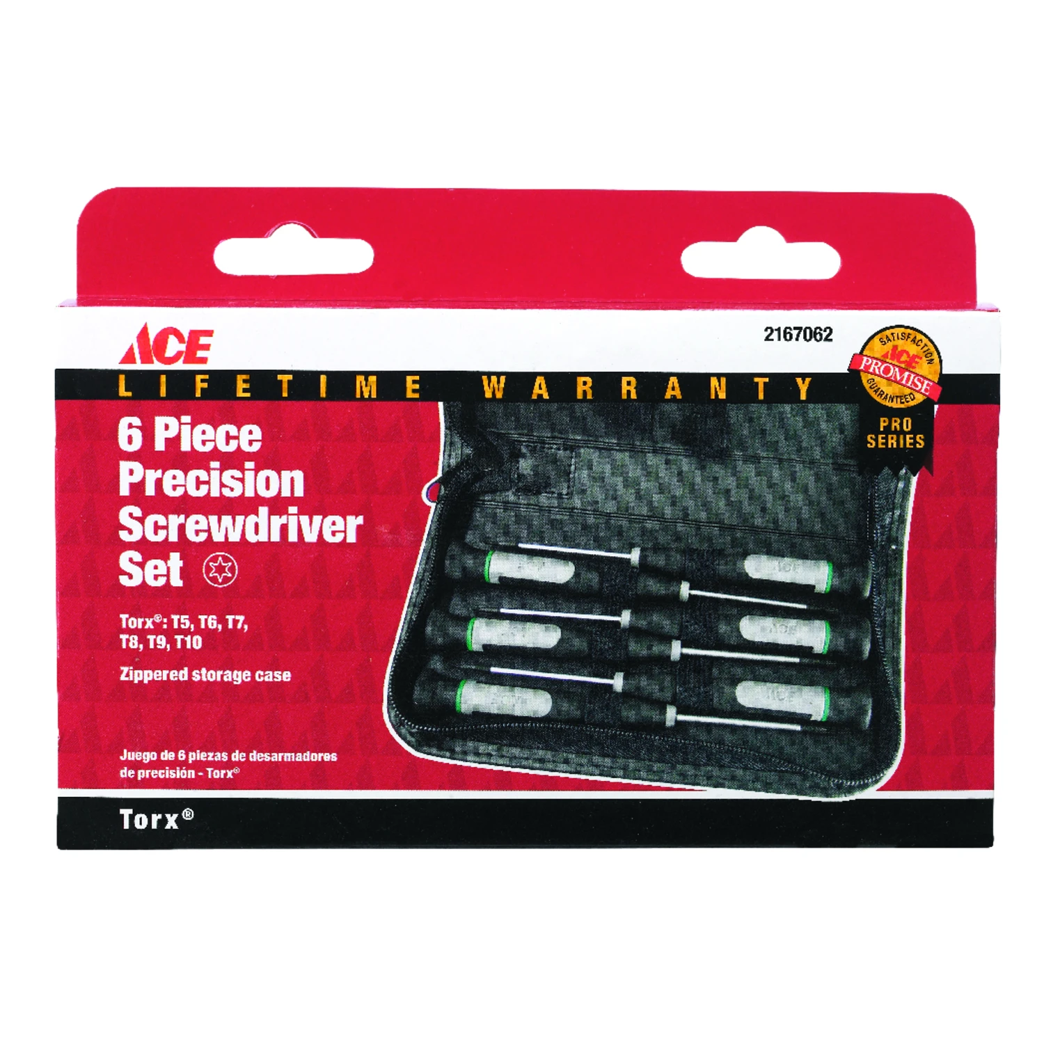 2-1/2 In. Torx Precision Screwdriver Set - 6 Piece Chrome Plated Steel