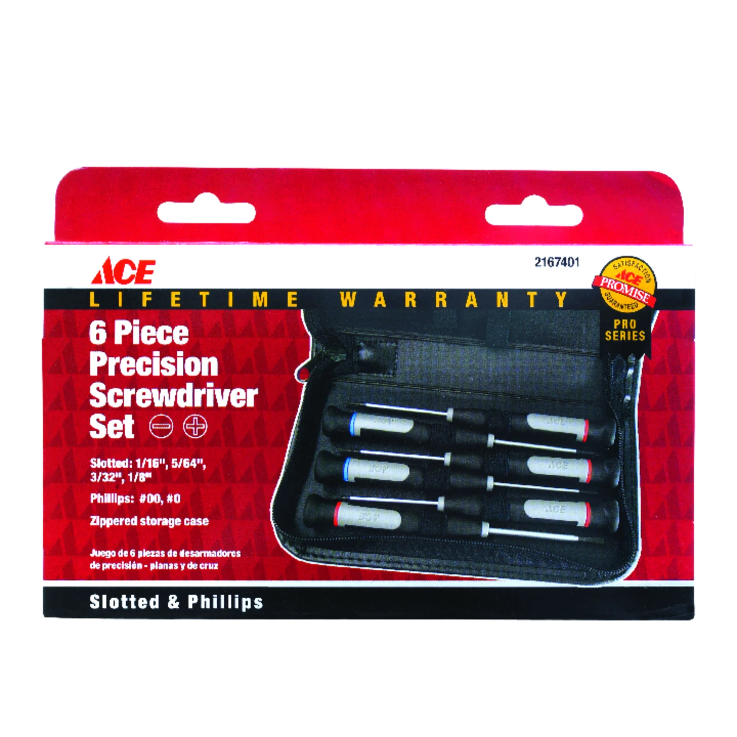PREC SCRW 6PC SET ACE