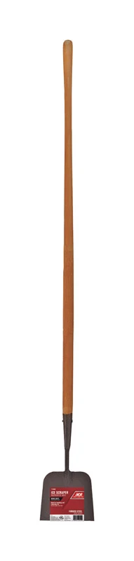 7 In. W X 58.25 In. L Steel Sidewalk Scraper For Ice And Snow Removal