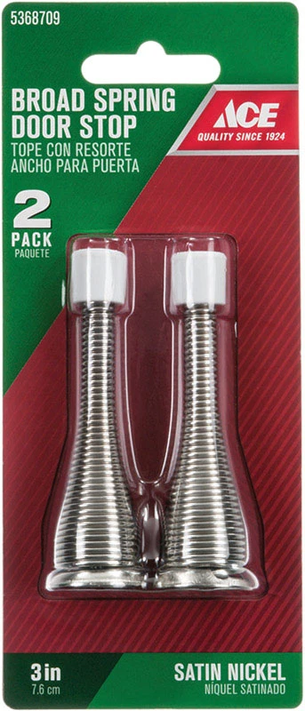 SPRING DOOR STOP 3" SN