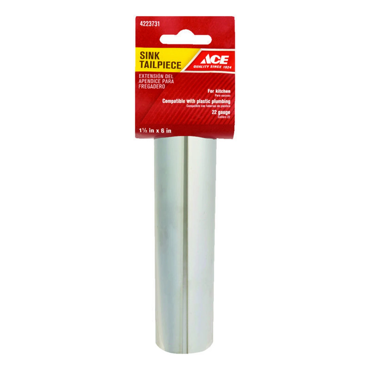 SINK TAILPIECE 1-1/2"X6"