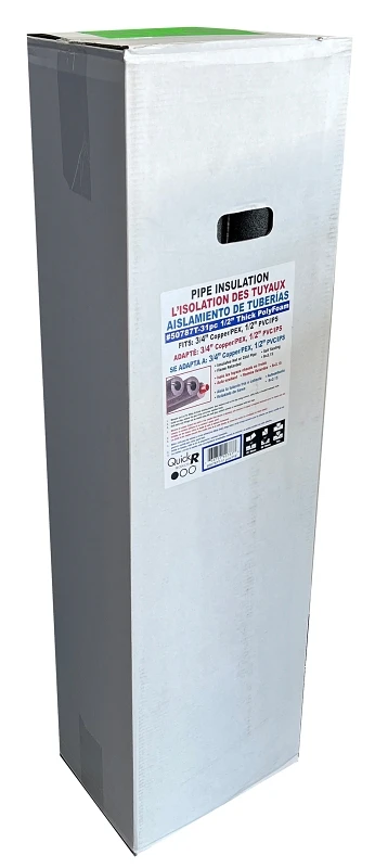 50787t 3/4 Inch C Pipe Insulation - 46 Inch Length, 1/2 Inch Thickness