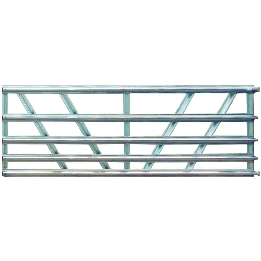 Utility 16 Ft. 5-panel Galvanized Steel Gate - Model 42151168