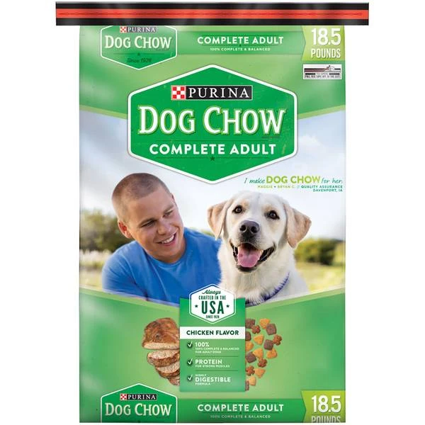 Dog Chow Complete And Balanced Dry Dog Food - 18.5 Lb