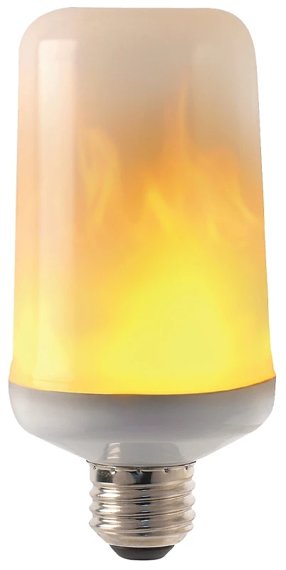 Led Flame Bulb S6 E26 3w Warm Candle Light 30w Equivalent 1 Pk