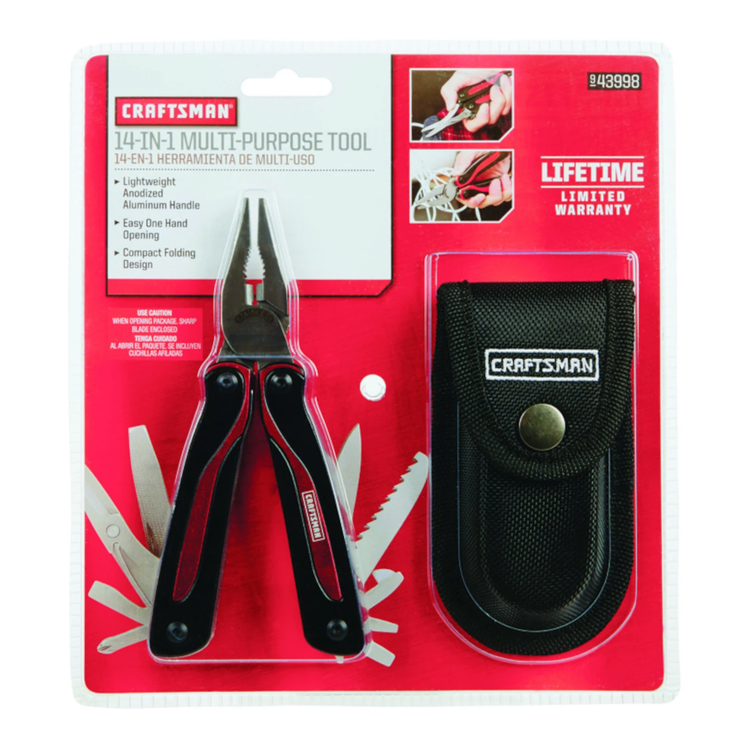 14-in-1 Multi-tool With Pliers, Screwdrivers, And More - 2 Pieces