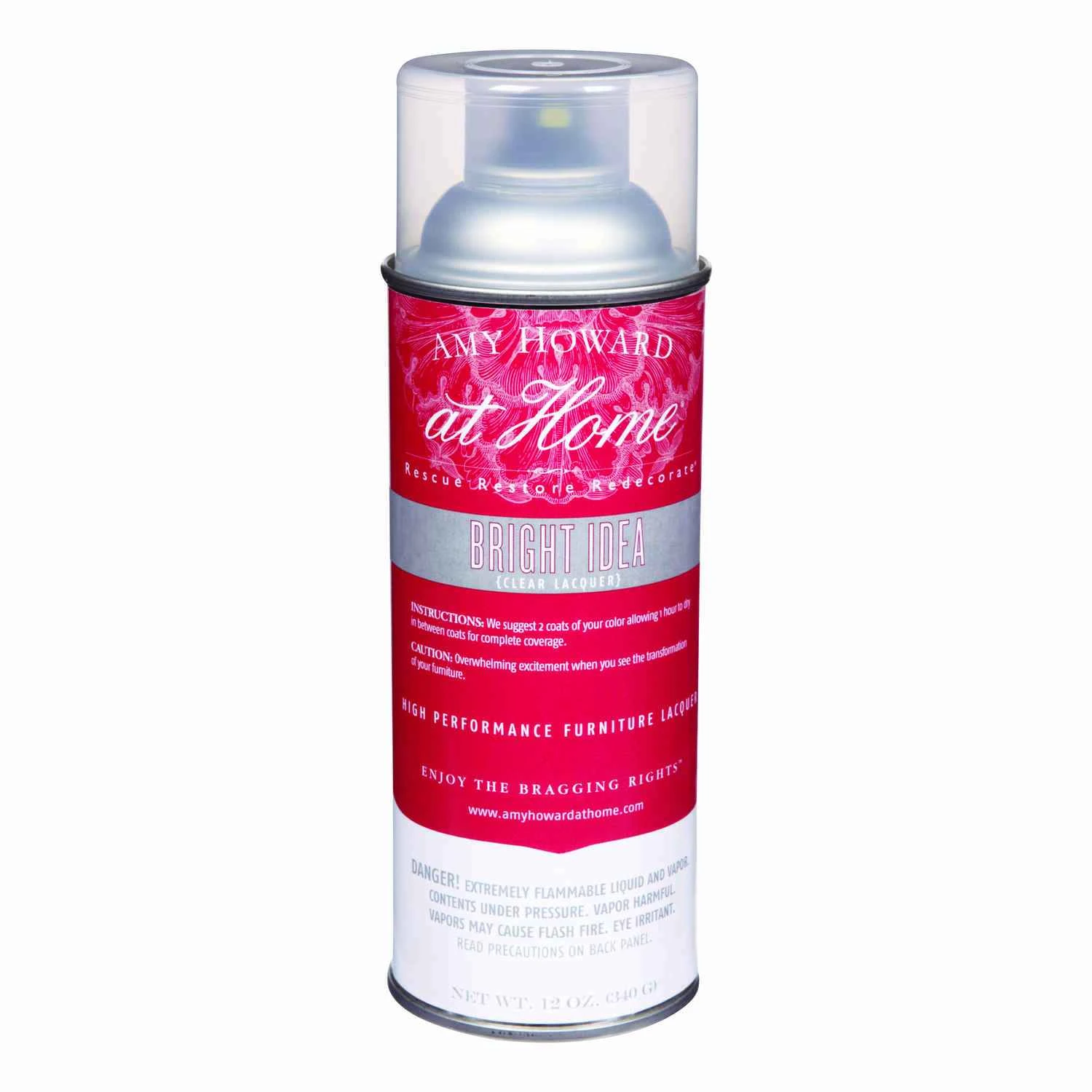 Gloss Clear Spray Paint 12 Oz - High Performance Lacquer
