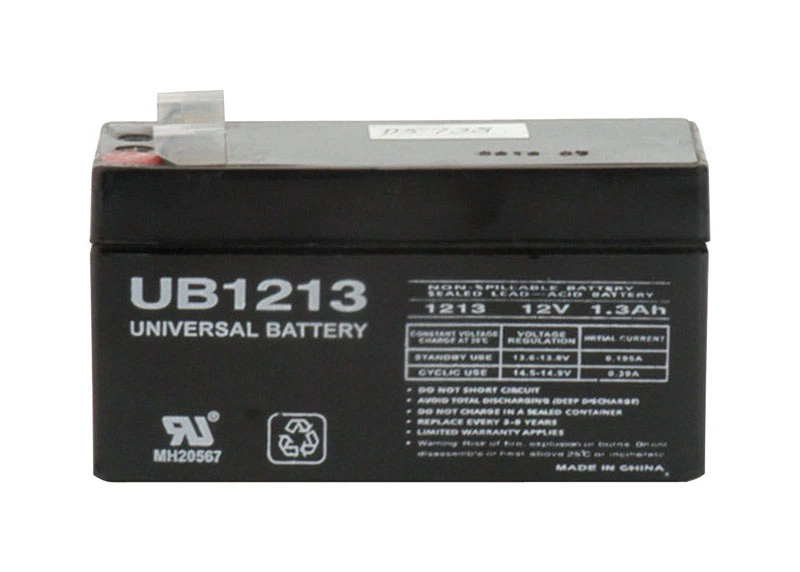 Ub1213 1.3 Ah Sealed Lead Acid Battery - Model 86451