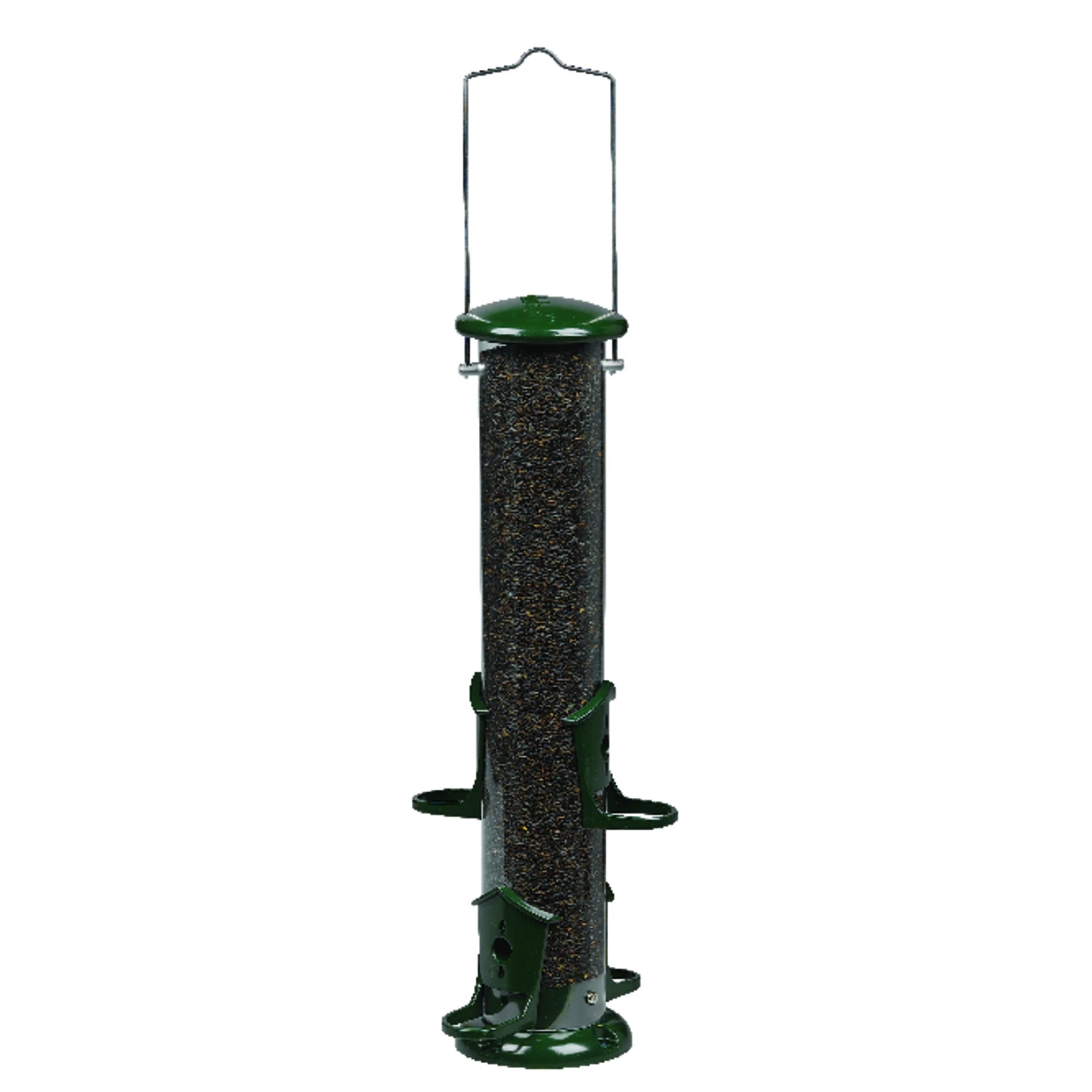 Finch 1.5 Lb Metal Thistle Tube Bird Feeder With 4 Ports