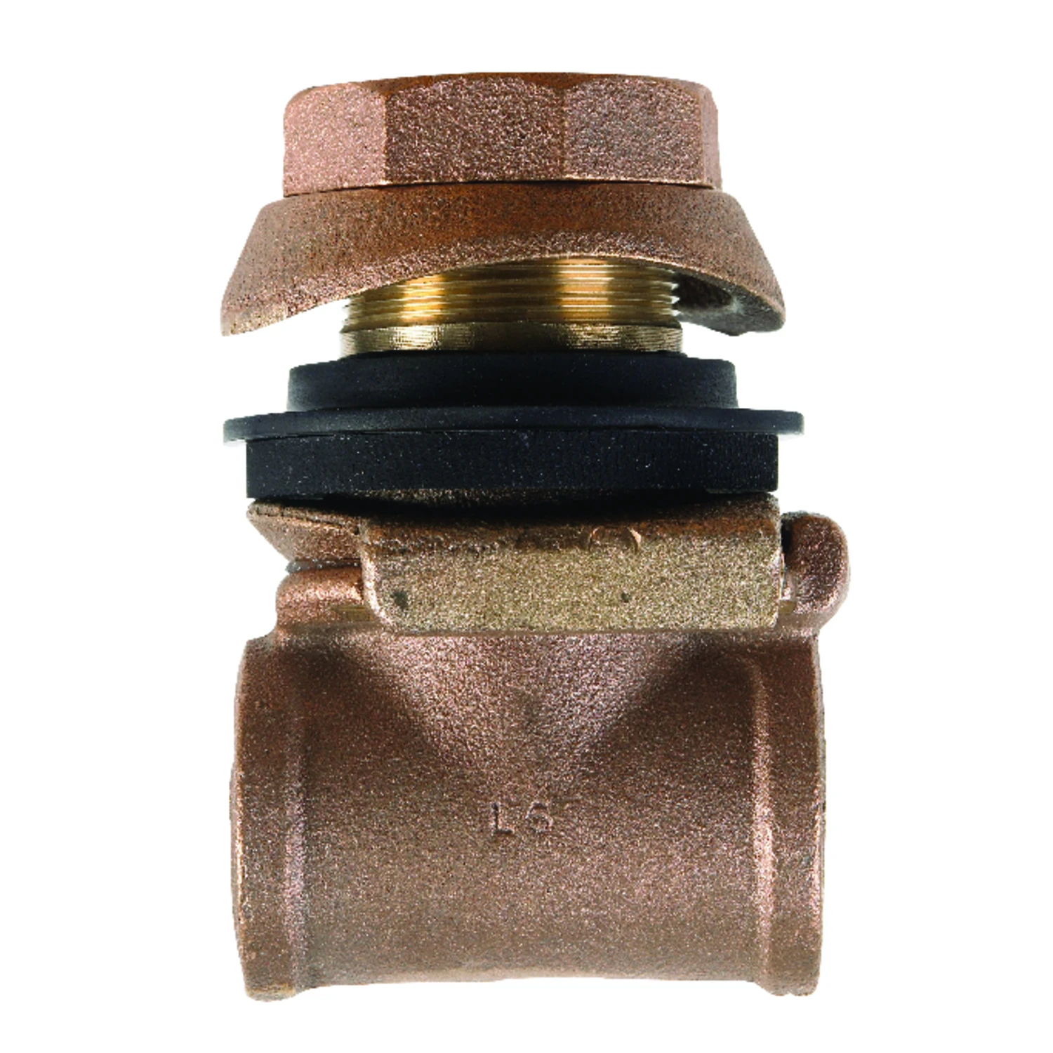 Red Brass 1 In. X 4 In. Pitless Adapter Model B-10xlf