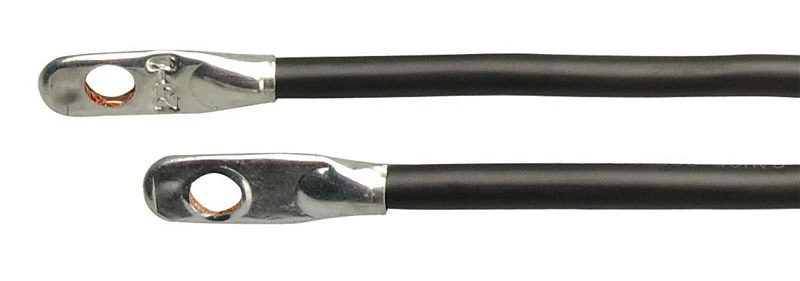6 Ga. 19 In. Battery Cable Lug To Lug - Heavy Duty Copper