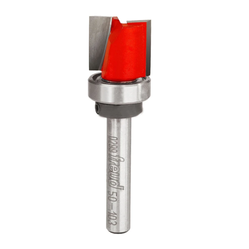 Freud 5/8 In. Diameter X 5/8 In. X 2-1/4 In. Length Carbide Tipped Top Bearing Flush Trim Router Bit